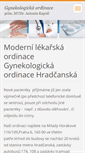 Mobile Screenshot of mudr-kapral.cz