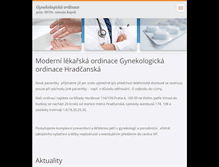 Tablet Screenshot of mudr-kapral.cz